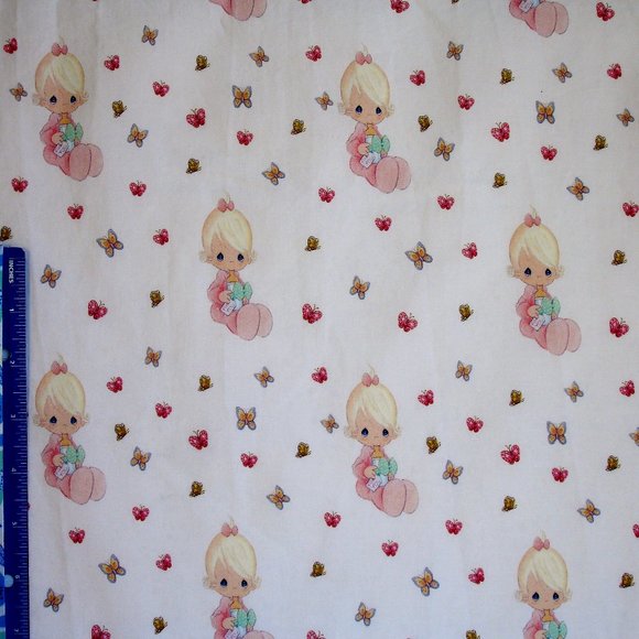 Precious Moments Cotton Fabrics by the Yard - Picture 1 of 1